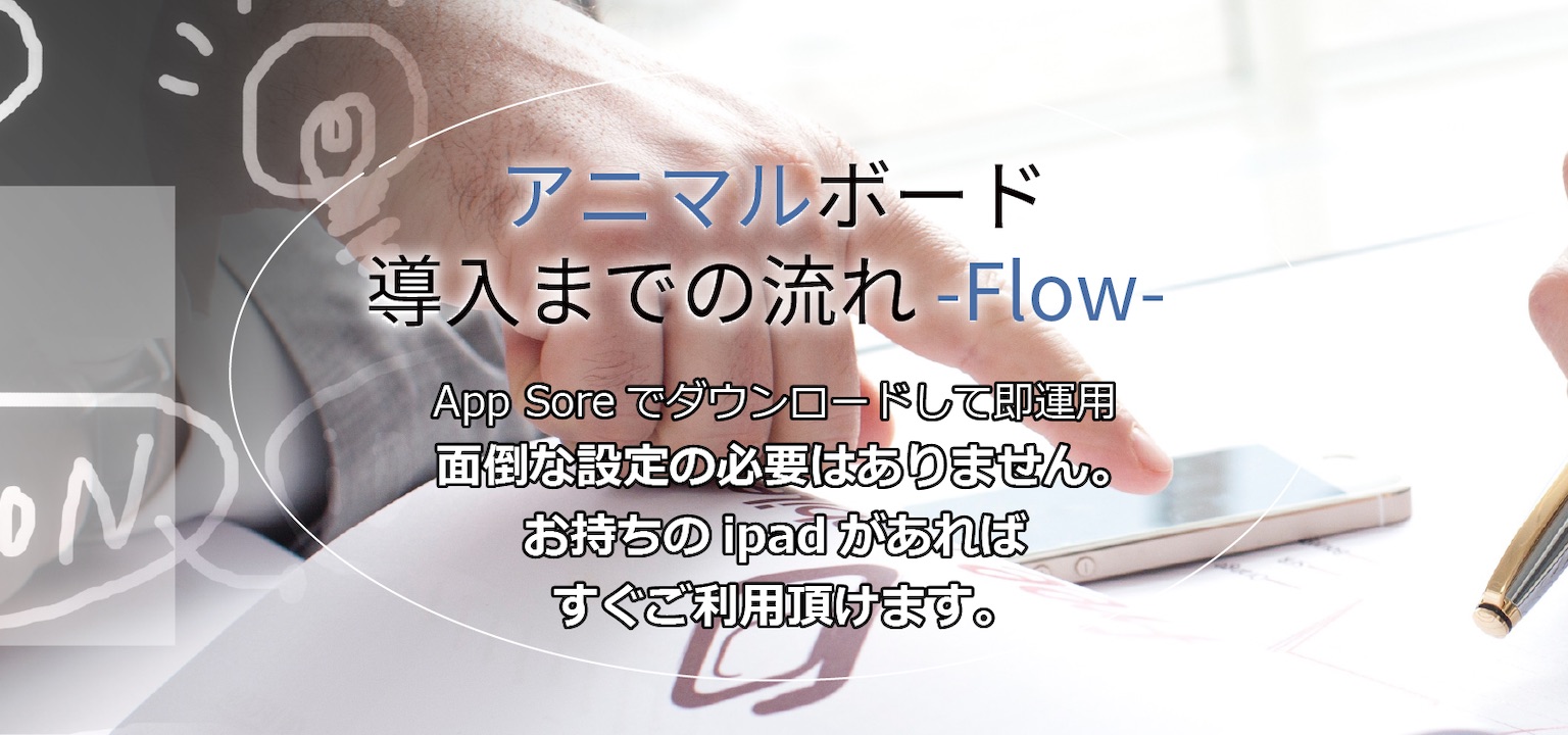 アニマルボード導入までの流れ